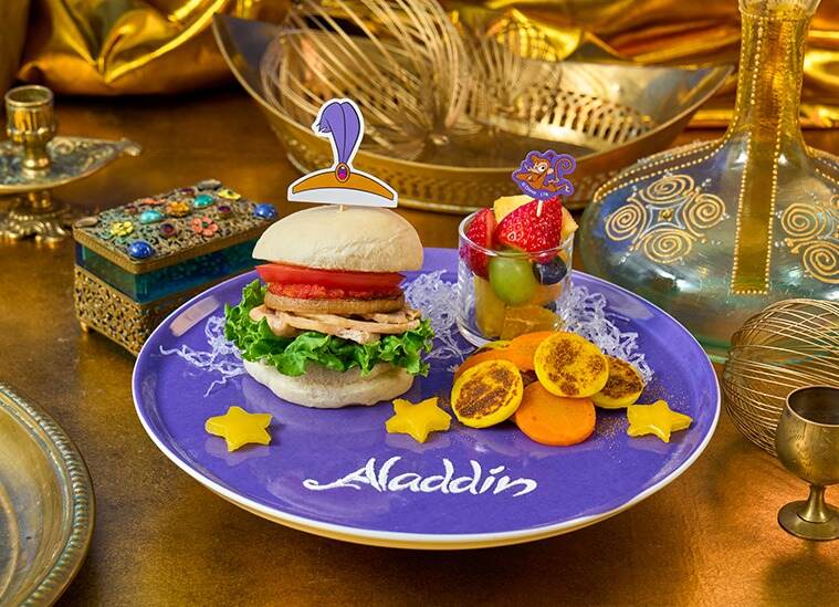 ＜アラジン＞バーガープレート 2,090円