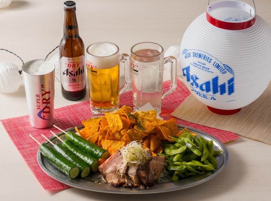 京王百貨店 新宿店の屋上ビアガーデン、“おつまみ尽くし”プランなど3種の飲み放題付きコース｜写真2