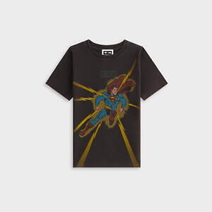 【KITH】Kith It's a Bird スーパーマン ヴィンテージ Tシャツ Superman | Kith Kids It's a Bird Vintage Tee - Black