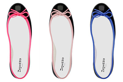 レペットから、バレリーナシューズ「サンドリオン・ベイビー」に新色ピンク＆ブルーが登場