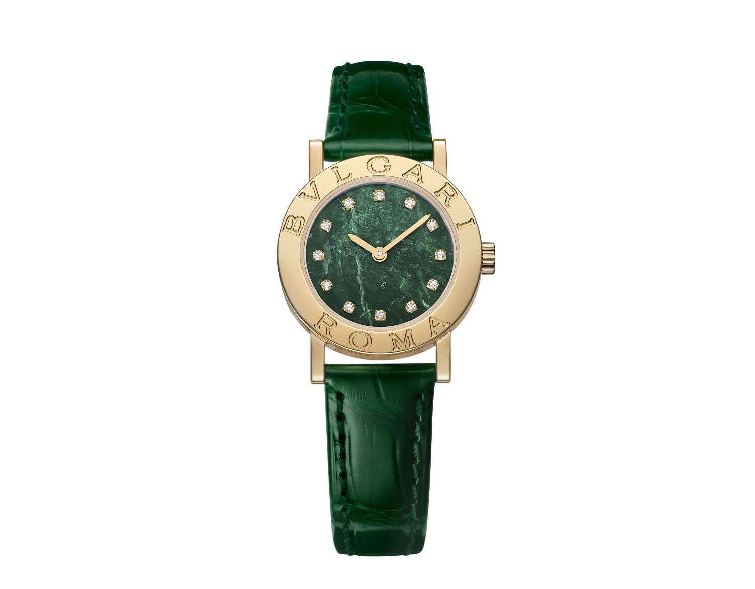 「ブルガリ・ブルガリ 50周年アニバーサリー 限定モデル」時計 1,903,000円
ケース径：26mm
