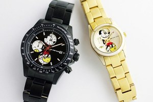 クロノグラフに隠れミッキー！ジャム ホーム メイドの人気
