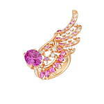 シャネルの2025年ハイジュエリー、彗星のダイヤモンドネックレスや“翼”のルビーリングなど｜写真18