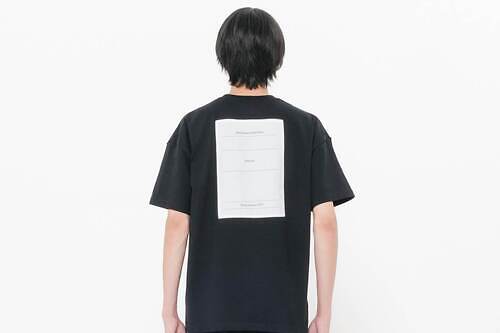 ドレスドアンドレスド“楽譜の表紙”プリント＆反転ロゴ刺繍のTシャツ、渋谷西武で期間限定ストア