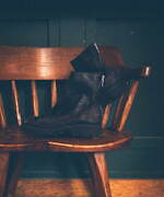 グイディのビオトープ限定バックジップブーツ、“剥がれ落ちるコーティング”レザーアッパー｜写真7