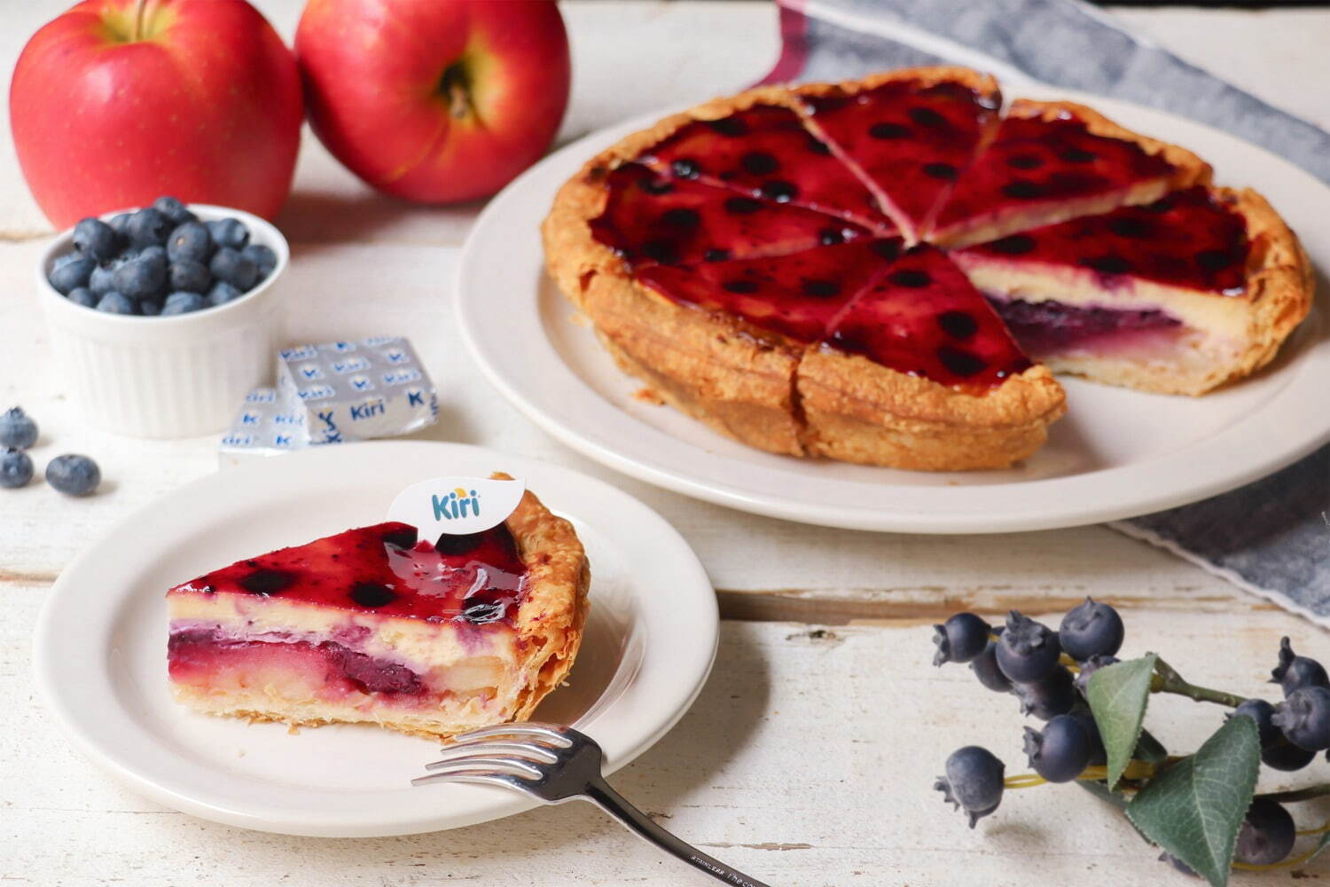 グラニースミス アップルパイ アンド コーヒー(GRANNY SMITH APPLE PIE & COFFEE) ブルーベリーチーズケーキ アップルパイ｜写真4
