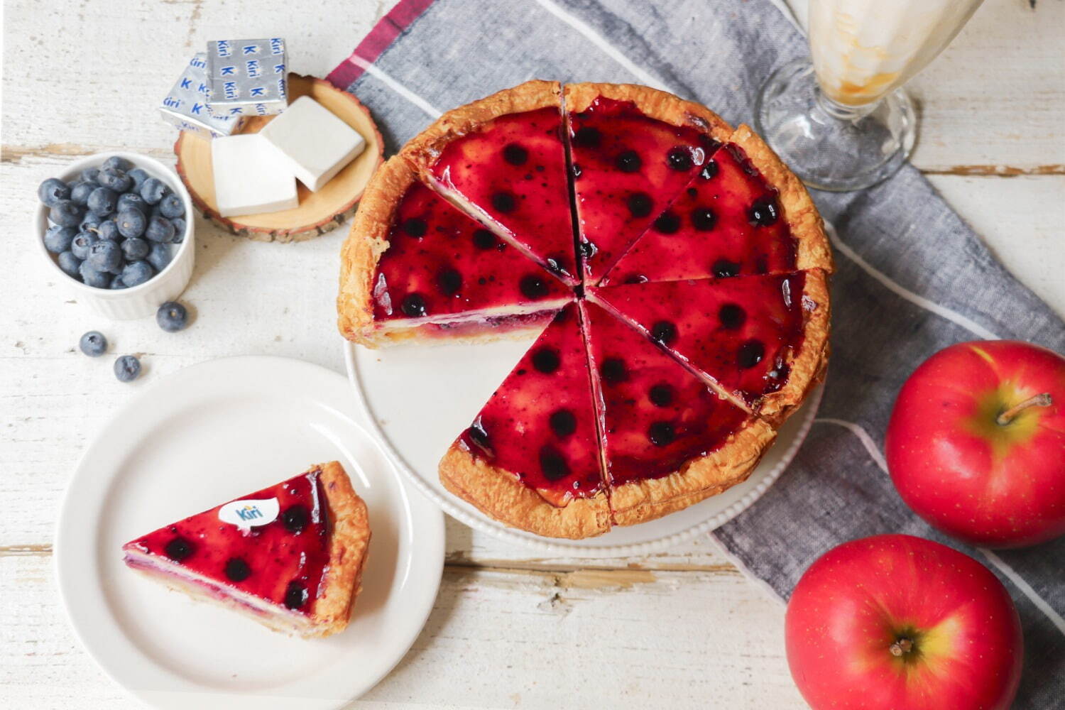 グラニースミス アップルパイ アンド コーヒー(GRANNY SMITH APPLE PIE & COFFEE) ブルーベリーチーズケーキ アップルパイ｜写真3