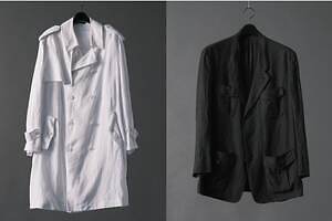 ワイズフォーメン“リネン”のメンズトレンチコートやジャケット、伊「120パーセント リノ」コラボ