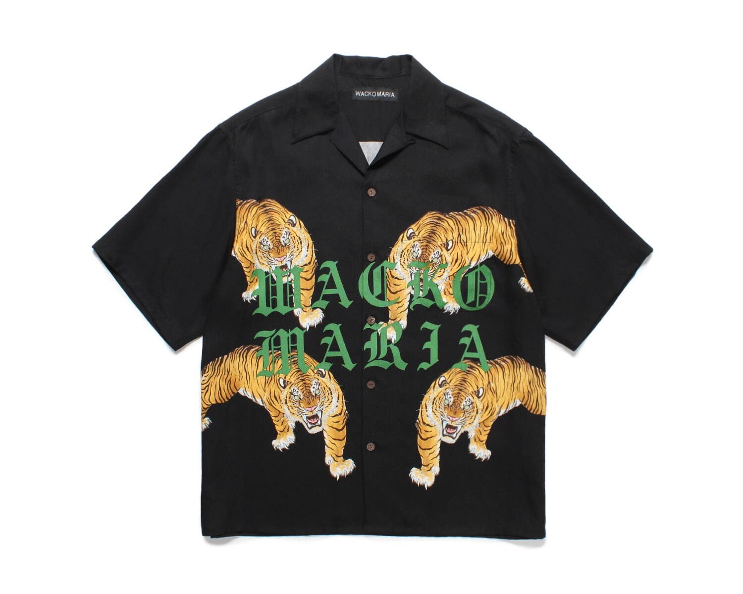 レア】WACKO MARIA 虎刺繍 長袖開襟シャツ 天国東京 - メルカリ