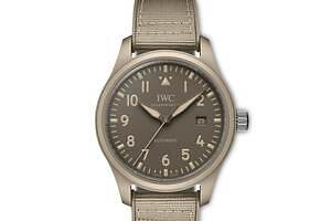 IWCの腕時計「トップガン」アースカラーの新色、米海軍パイロットスーツから着想