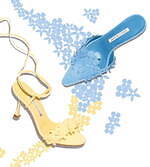 マノロブラニク ミュール サンダル 花 刺繍 ヒール ブラック 38 25cm マノロブラニク ミュール サンダル 花 刺繍 ヒール ブラック 38 25cm