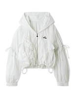 リリー ブラウン×マリークワント、パフスリーブのミニ丈カーディガン＆デイジー付き編み込みバッグ｜写真26