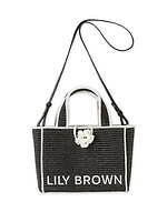 リリー ブラウン×マリークワント、パフスリーブのミニ丈カーディガン＆デイジー付き編み込みバッグ｜写真35