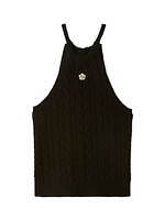 リリー ブラウン×マリークワント、パフスリーブのミニ丈カーディガン＆デイジー付き編み込みバッグ｜写真23