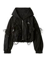 リリー ブラウン×マリークワント、パフスリーブのミニ丈カーディガン＆デイジー付き編み込みバッグ｜写真27