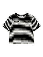 リリー ブラウン×マリークワント、パフスリーブのミニ丈カーディガン＆デイジー付き編み込みバッグ｜写真15