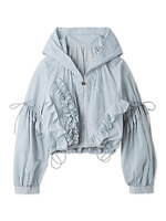 リリー ブラウン×マリークワント、パフスリーブのミニ丈カーディガン＆デイジー付き編み込みバッグ｜写真28