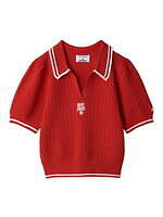 リリー ブラウン×マリークワント、パフスリーブのミニ丈カーディガン＆デイジー付き編み込みバッグ｜写真7