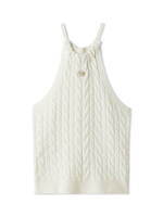 リリー ブラウン×マリークワント、パフスリーブのミニ丈カーディガン＆デイジー付き編み込みバッグ｜写真24