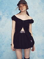 ファーファー×フィラ初コラボ、“シアーピンク”のトラックジャケットやリボン付きブラウスなど｜写真21