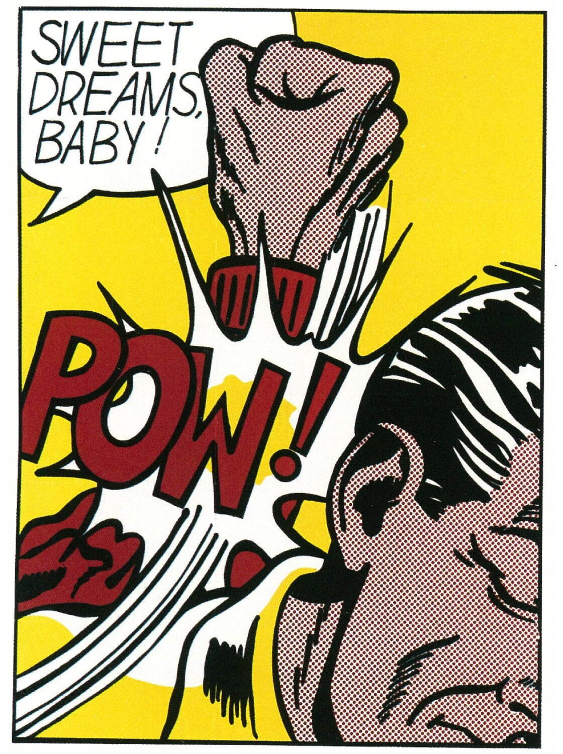 ロイ・リキテンスタイン 《スイート・ドリームズ、ベイビー！》 1966年
©Joseluis Rupérez Collection
© Estate of Roy Lichtenstein, New York & JASPAR, Tokyo, 2025 G3871
