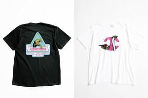 ホーセンブース"シングルリンク"の渋谷パルコ限定Tシャツ、ロンハーマンの「アンダーアール」コラボ