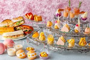 ヒルトン東京お台場の夏限定「ピーチアフタヌーンティー」桃タルトや食べ放題スコーンも
