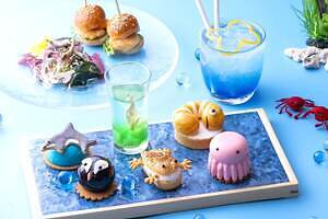 ハイアット リージェンシー 京都「京都水族館」コラボアフタヌーンティー、ペンギンのチョコムースなど