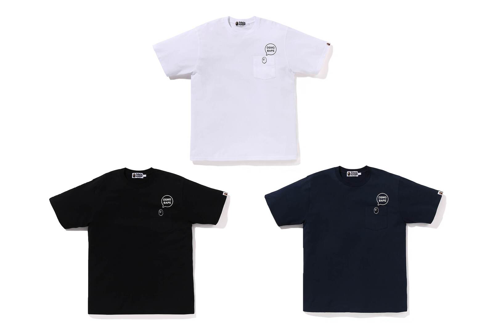 ア ベイシング エイプ、“吹き出しロゴ”シャツなどドーバー ストリート マーケット ギンザ店ウェア｜写真1