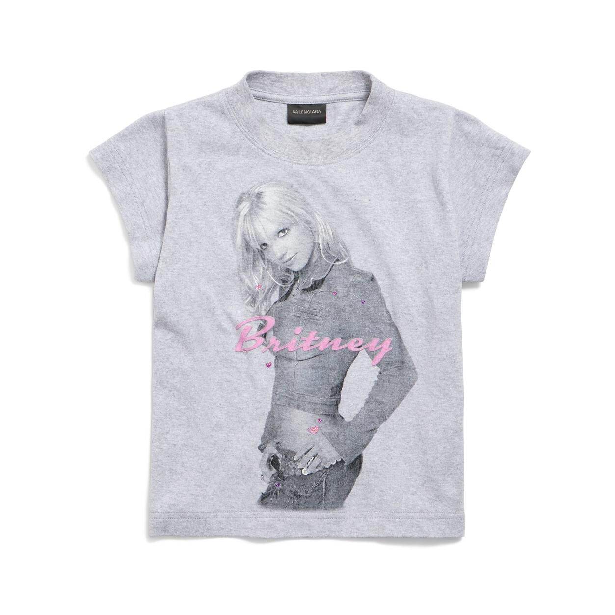 バレンシアガ×ブリトニー・スピアーズ限定ウェア、ポートレート＆手書き風サイン入りTシャツやパーカー｜写真3