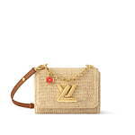 ルイ・ヴィトン“ラフィア素材”の25年夏ウィメンズバッグ、LV ツイストロック付きチェーンバッグなど｜写真5