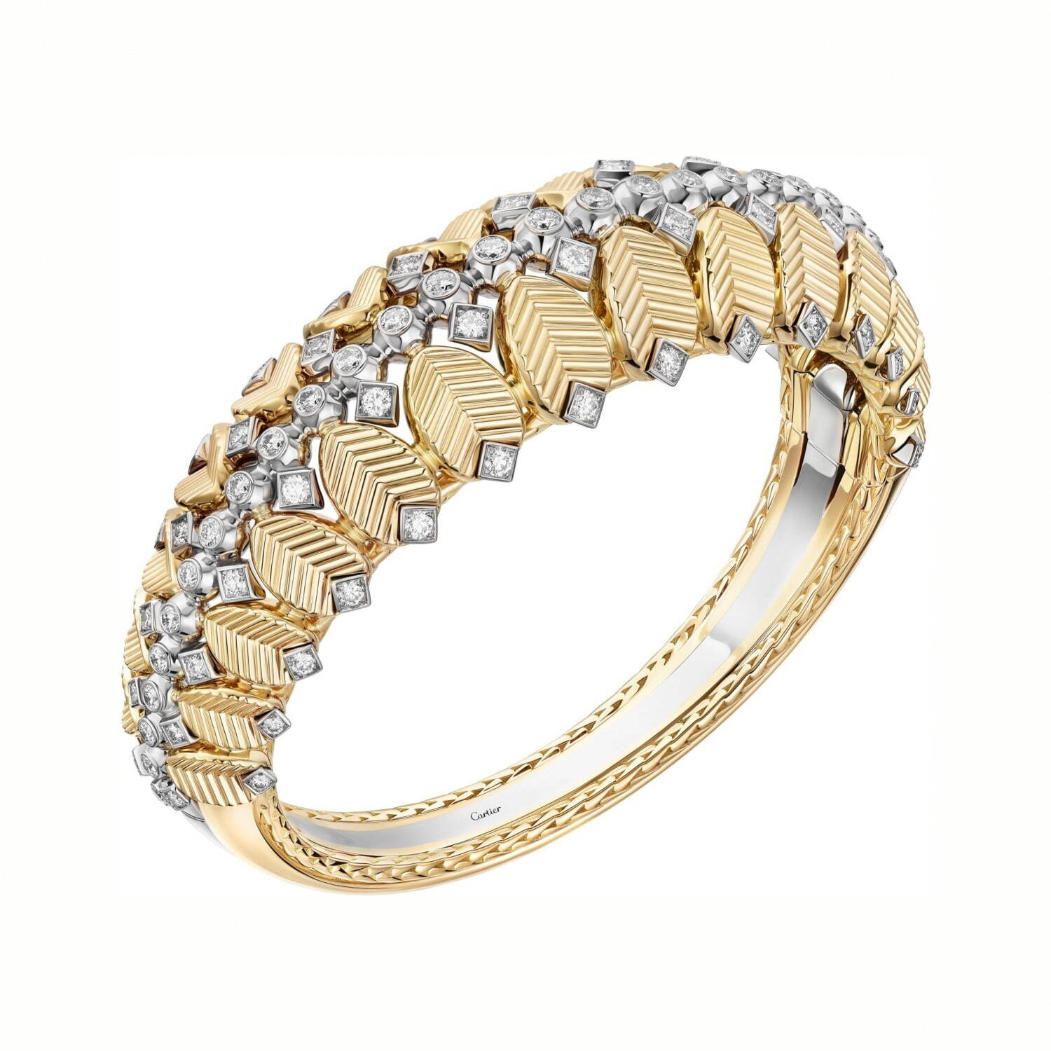 カルティエ “コーヒー豆”着想ジュエリー、モチーフが扇形に広がる新作リング＆イヤリング｜写真2