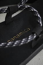 ナナミカ×スイコック“草履”風コラボサンダル、暗闇で光るリフレクターを編み込んだコードアッパー｜写真2