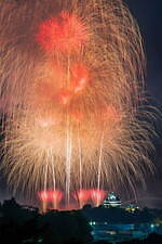 「福知山HANABI2025」京都・福知山市の由良川河川敷で、4,000発を打ち上げ＆多数の露店も｜写真7