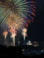 「福知山HANABI2025」京都・福知山市の由良川河川敷で、4,000発を打ち上げ＆多数の露店も｜写真4