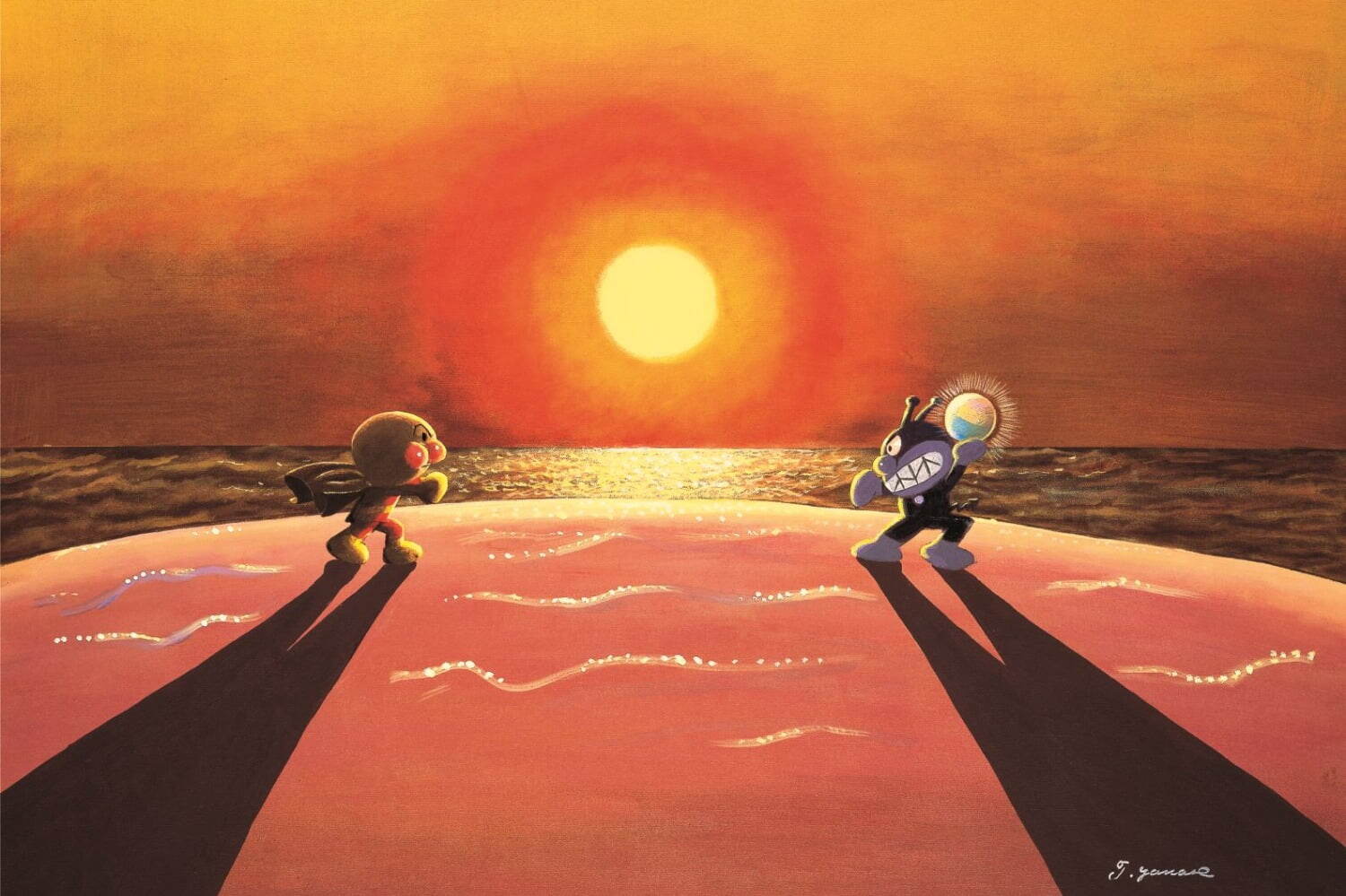 「やなせたかし展 人生はよろこばせごっこ」京都で、アンパンマン原画を展示