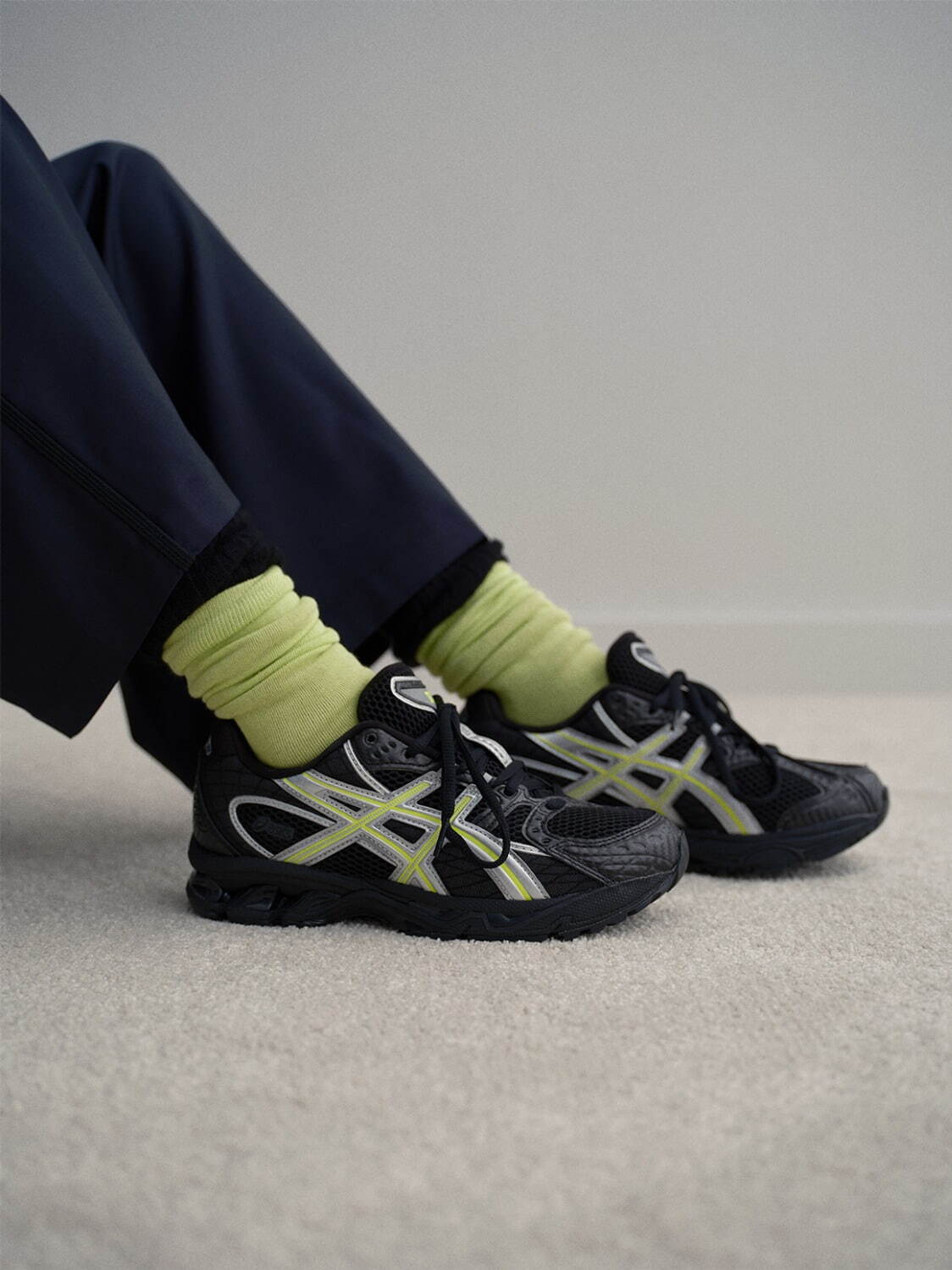 アシックス x キス★激レア確定！世界中で話題のコラボキックス 限定】Kith × ASICS EX89 New York Knicks キス