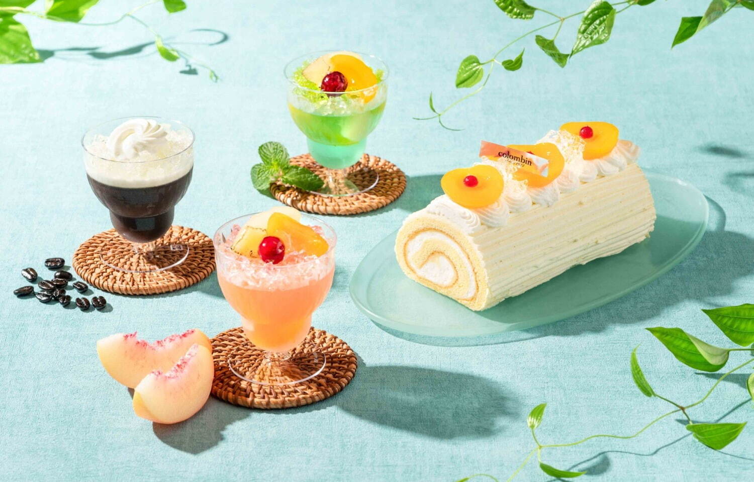 コロンバンの夏スイーツ“夏祭り”着想の原宿限定パフェやライム＆レモンのシトラスロールケーキ｜写真1