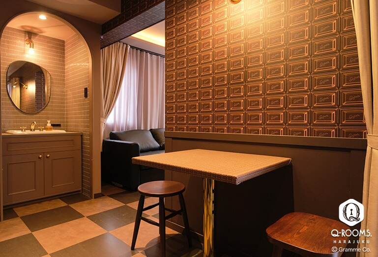 Q-pot.の宿泊施設「Q-ROOMS.」が原宿に、チョコテーマのコンセプトルーム＆飲食店を併設｜写真4
