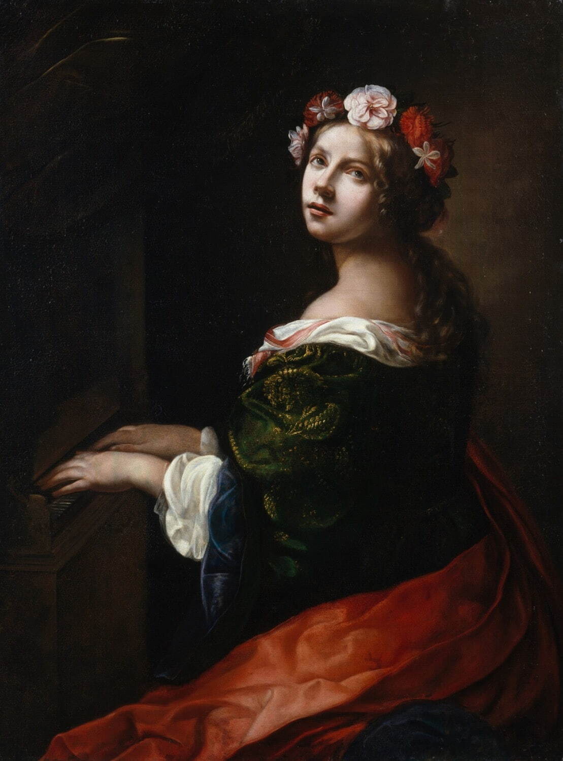 オノリオ・マリナーリ 《聖チェチリア》 制作年不詳