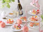 グランドニッコー東京 台場「ピンク一色」のピーチアフタヌーンティー、“紅茶香る”桃のタルトなど｜写真1