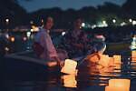 東京・千鳥ヶ淵「灯ろう流し」約2,000個の灯ろうが夜の水面を彩るイベント｜写真5