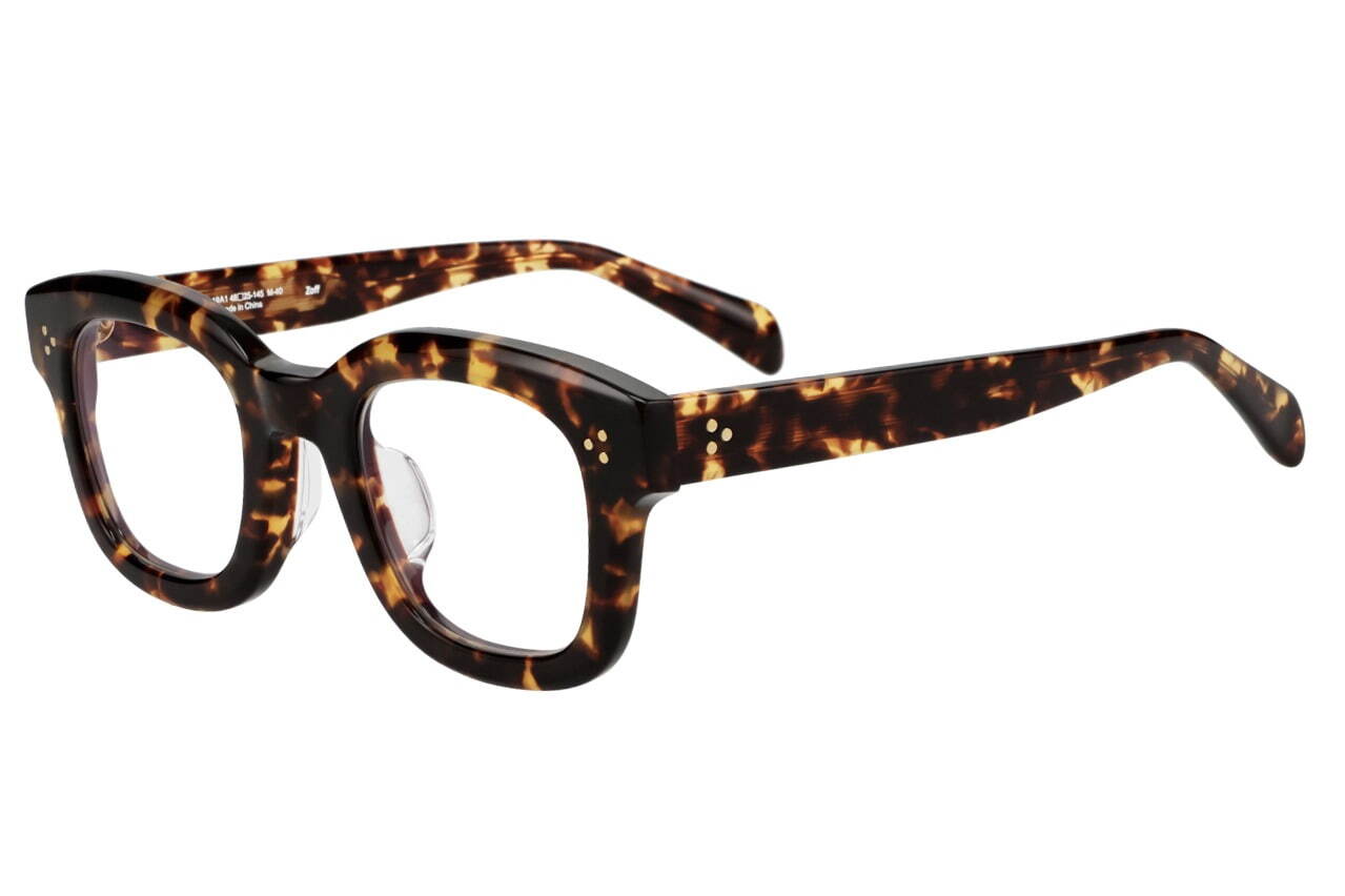 Zoff×エトレトウキョウのアイウェア、太縁ウェリントン＆知的なオーバルフレーム｜写真4