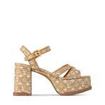 ルイ・ヴィトンの新作ウィメンズサンダル、ツートンカラーのかぎ針編みやモノグラム・ラフィアで｜写真6