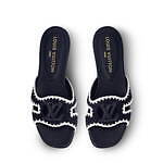 ルイ・ヴィトンの新作ウィメンズサンダル、ツートンカラーのかぎ針編みやモノグラム・ラフィアで｜写真3