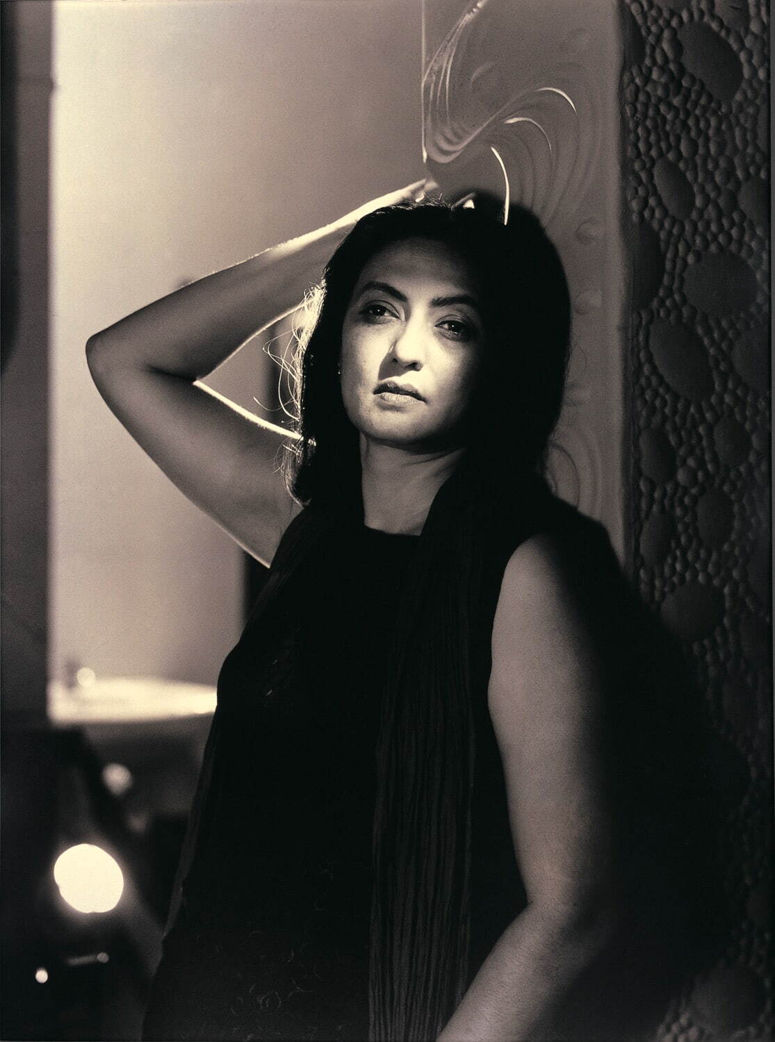 Pushpamala N, <i width="1115" height="1500">The NavarasaSuite
from the series Bombay Photo Studio, Shringara,</i> 2000-03
©Pushpamala N