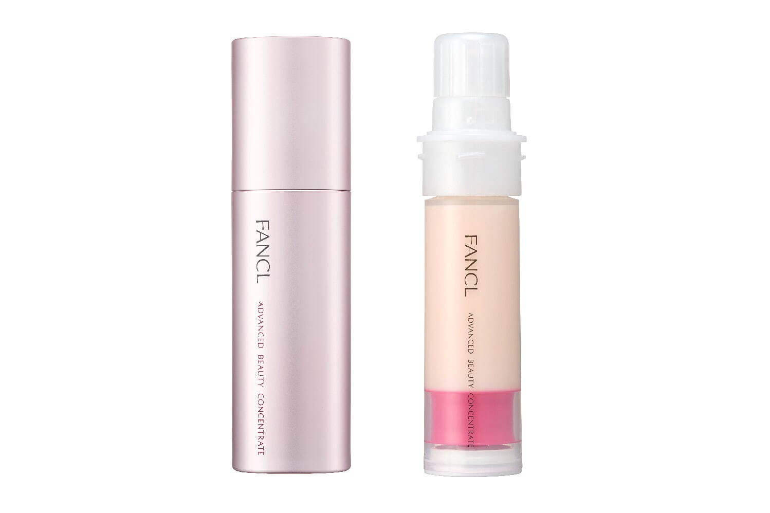 「アドバンスト ビューティ コンセントレート」18mL 専用ケース+レフィル 7,480円、レフィル 6,930円＜新製品＞