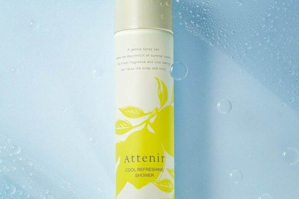 アテニア25年夏“ひんやり”スプレー、ボディや頭皮を冷感リフレッシュ＆汗のにおいを速攻ケア