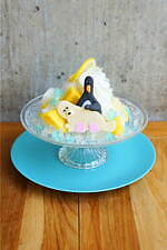 吉祥寺「ひつじのショーン」コラボカフェ、“毛糸風”パスタやグルミットのパフェ風ドリンク｜写真1