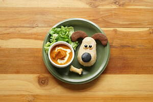 吉祥寺「ひつじのショーン」コラボカフェ、“毛糸風”パスタやグルミットのパフェ風ドリンク｜写真2